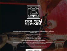 Tablet Screenshot of goldenmonkey.com.au